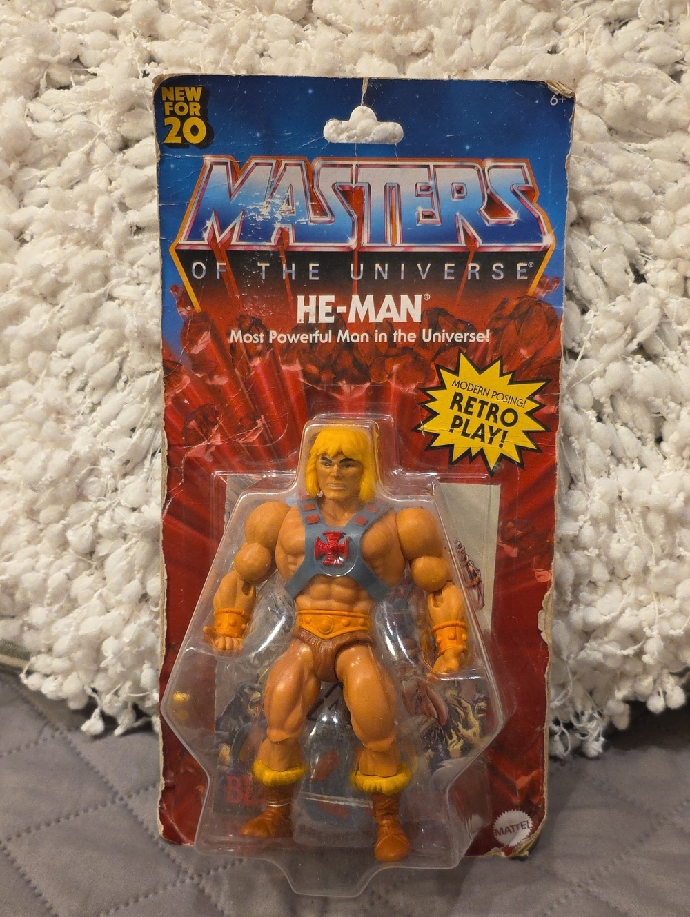 Mattel 2020 Masters of the Universe Origins  He-Man Action Figure